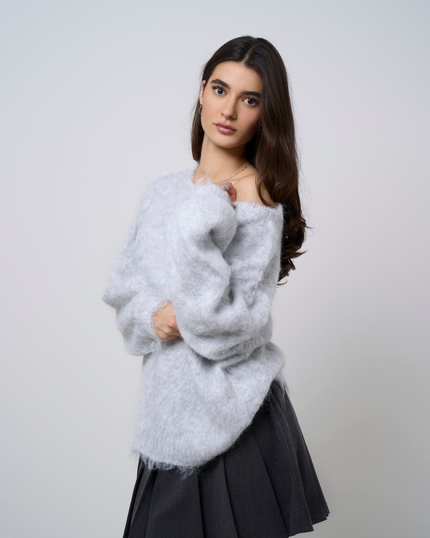 Adalisa Knit Sweater - Grey