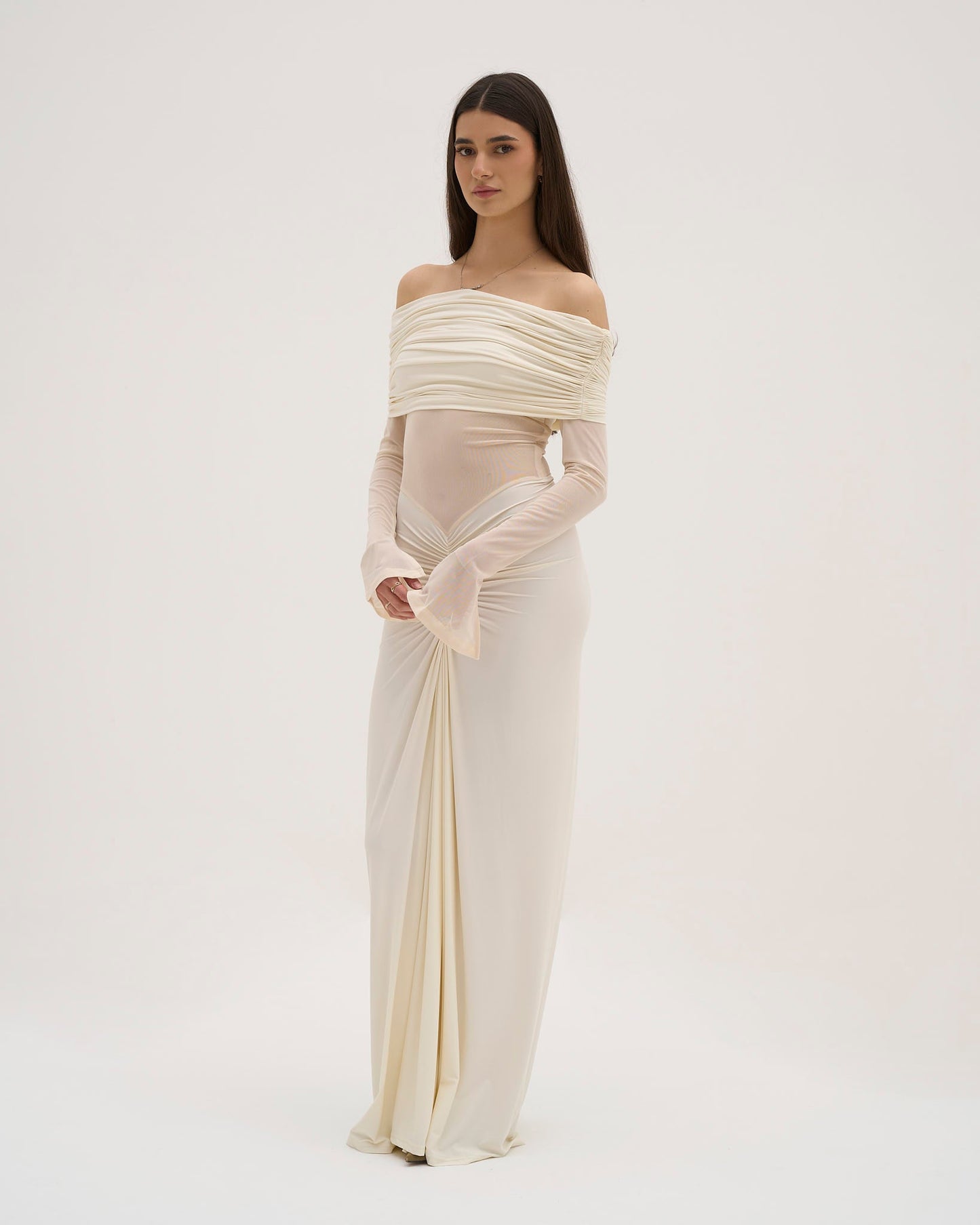 Lissa Maxi Dress - Cream