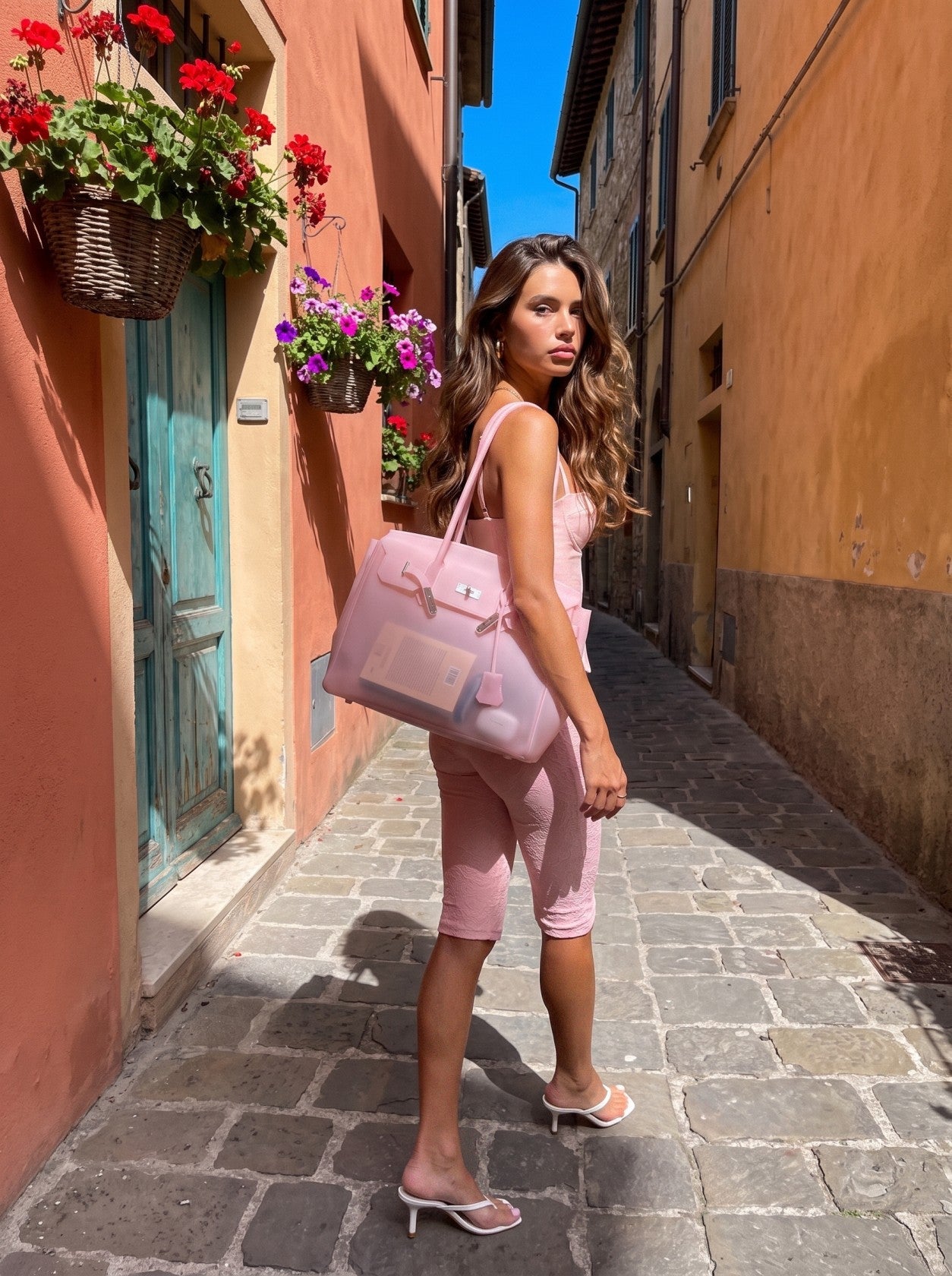 Jelly Firkin Bag - Baby Pink