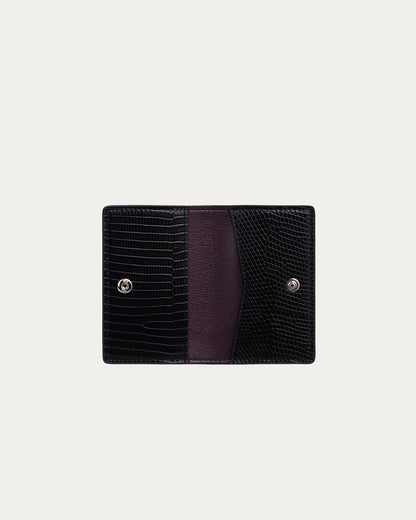 Cardholder Black Lizard