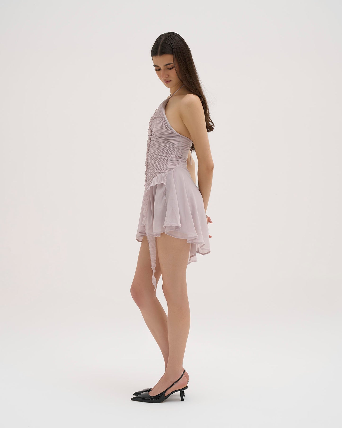 Eva Mini Dress - Lavender