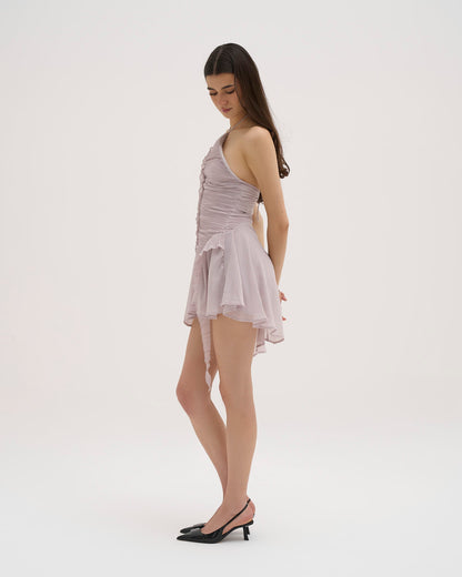 Eva Mini Dress - Lavender