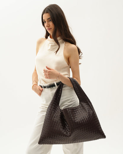 Élance Tote Bag - Coffee