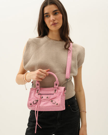 It girl bag small - Baby pink
