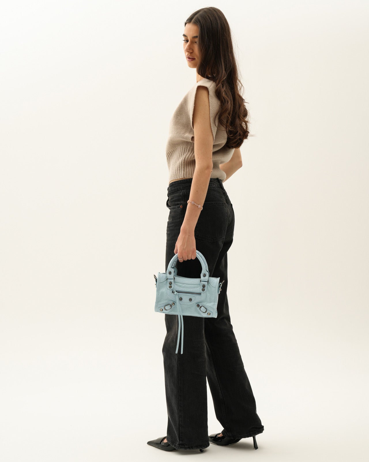 It girl bag small - Baby blue