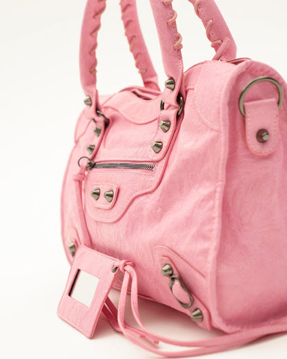 It girl bag medium - Baby pink