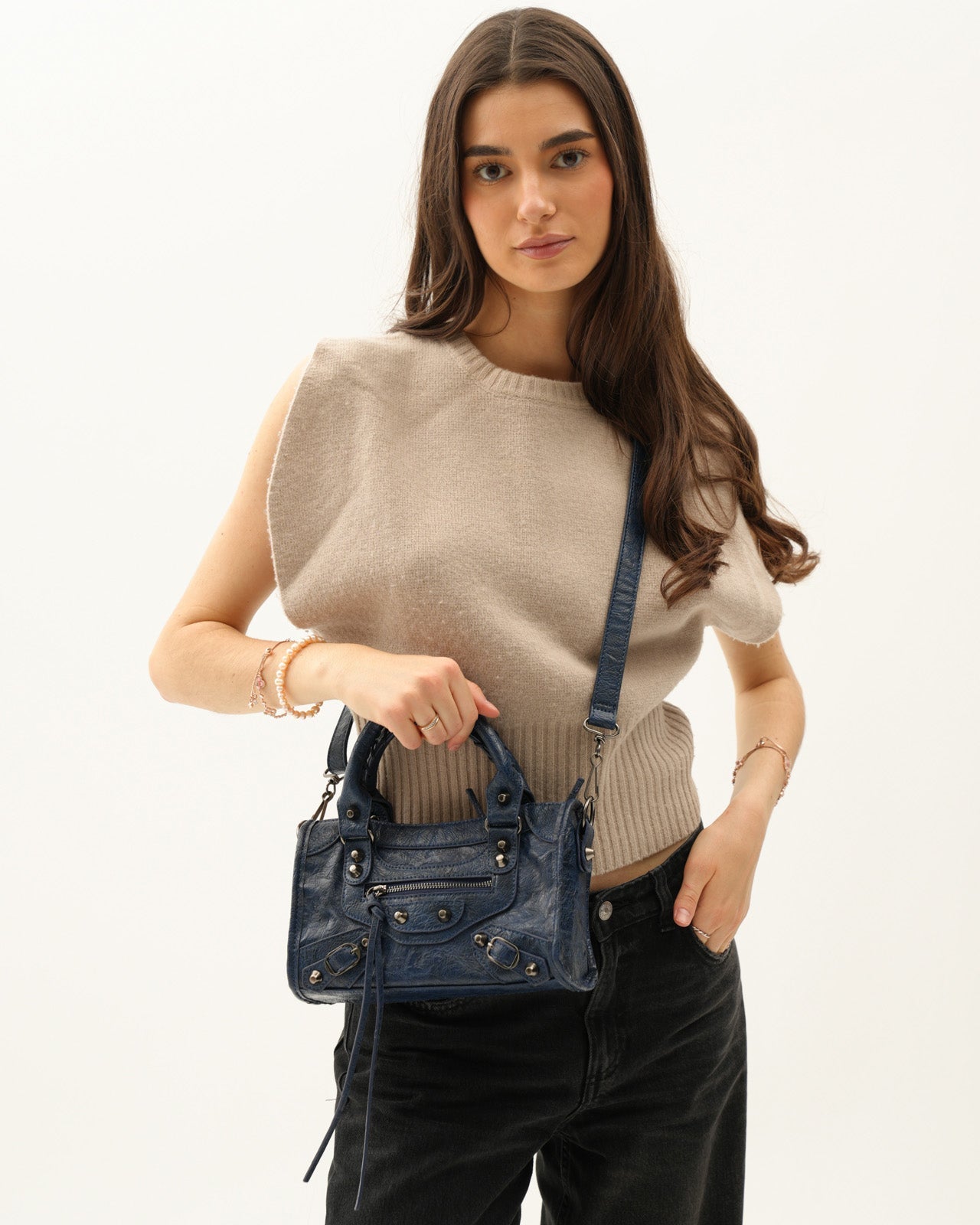 It girl bag small - Navy