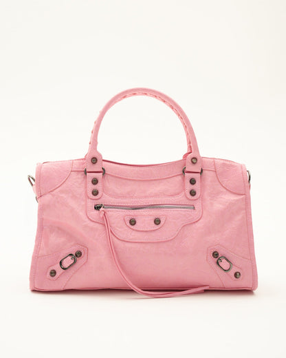 It girl bag large - Baby pink