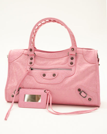 It girl bag large - Baby pink