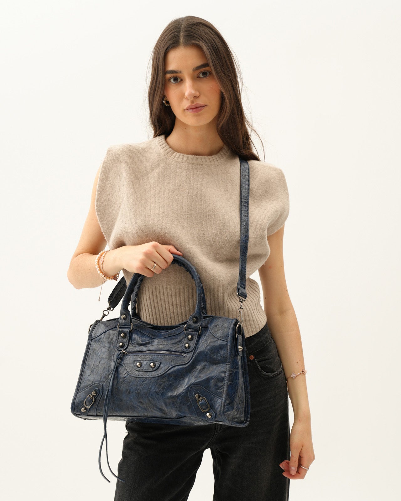 It girl bag medium - Navy