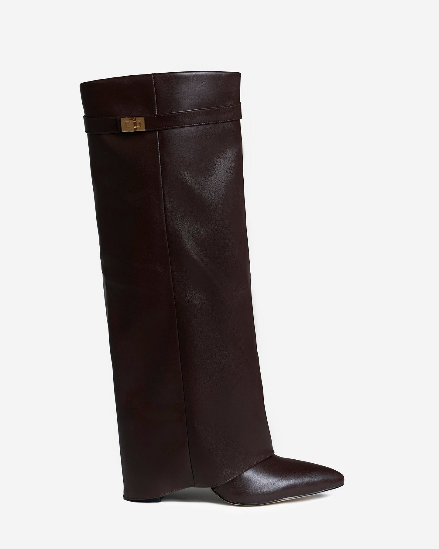 Lavista Leather knee high boots - Dark Brown