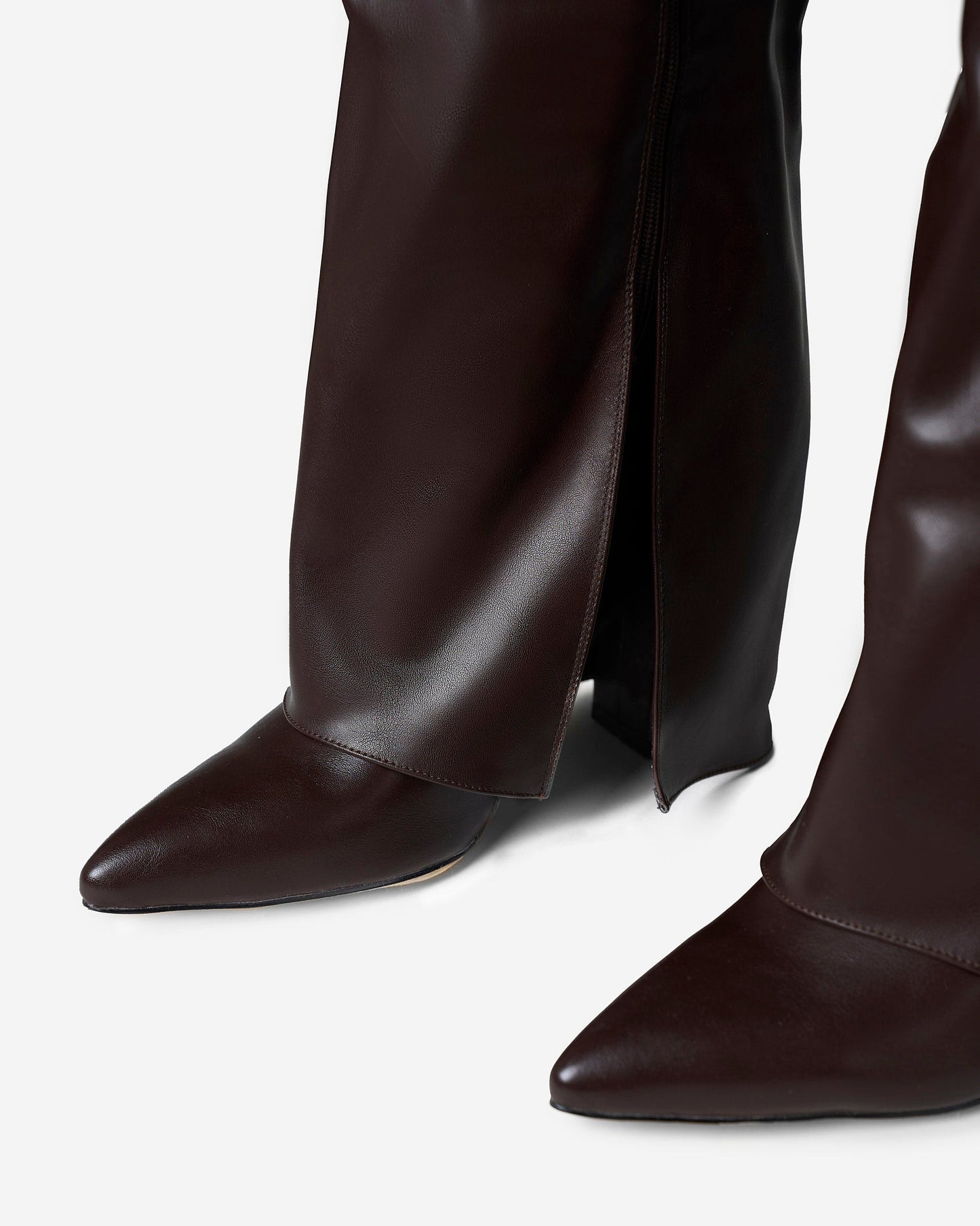 Lavista Leather knee high boots - Dark Brown