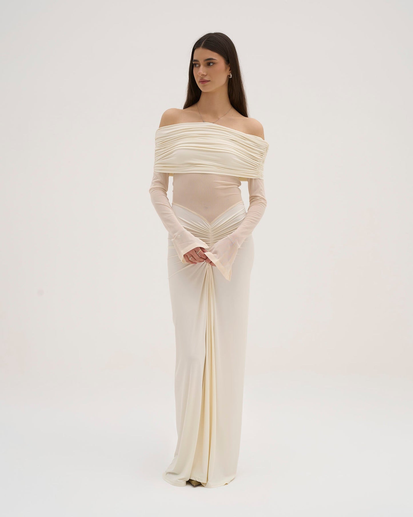 Lissa Maxi Dress - Cream