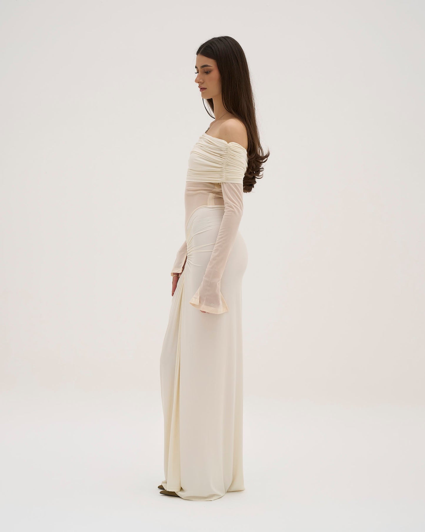 Lissa Maxi Dress - Cream