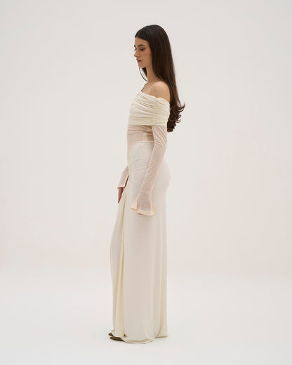Lissa Maxi Dress - Cream