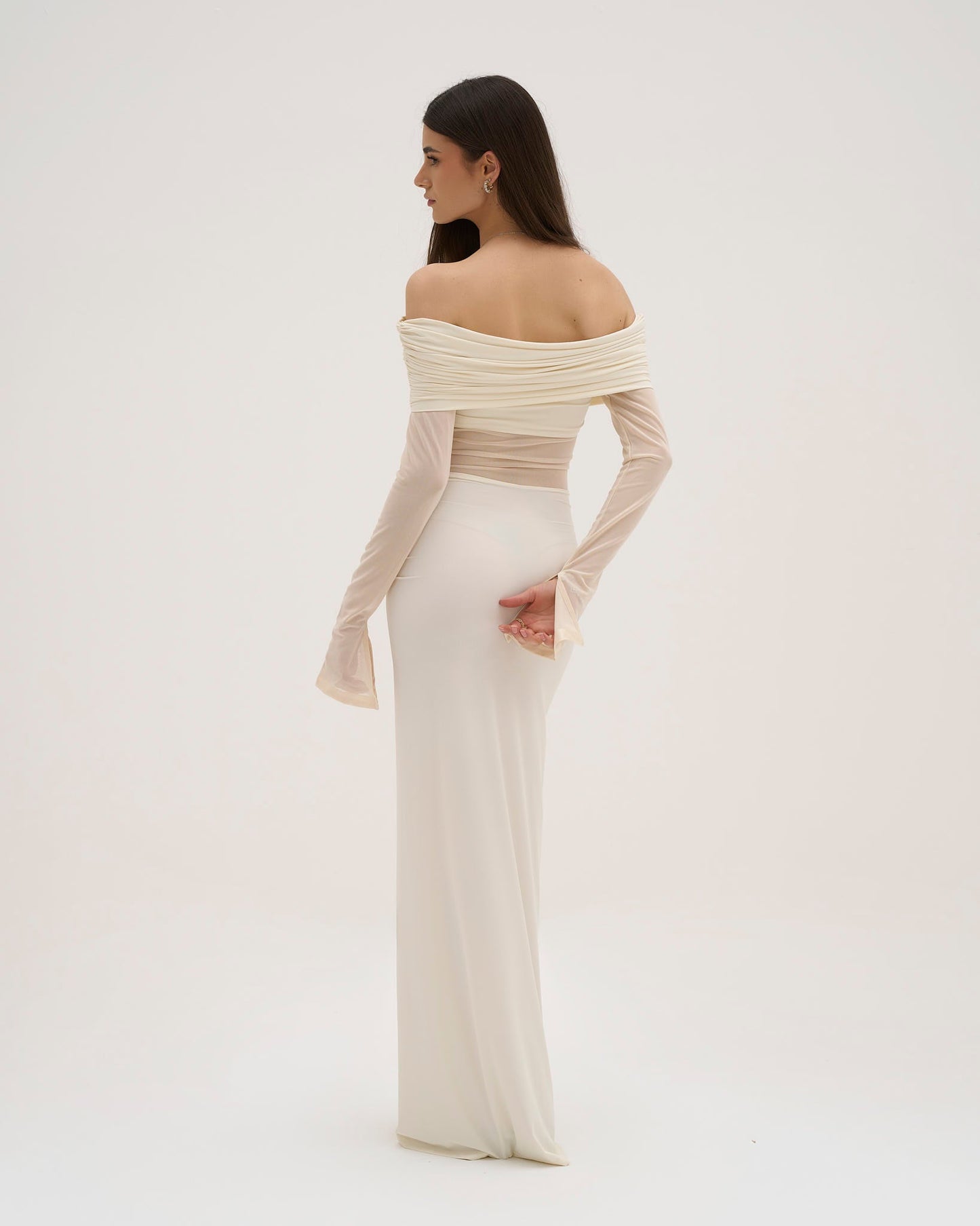Lissa Maxi Dress - Cream