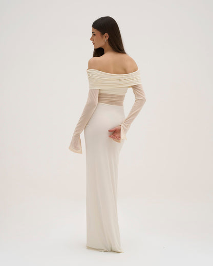 Lissa Maxi Dress - Cream