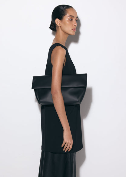 Seamed Clutch Black