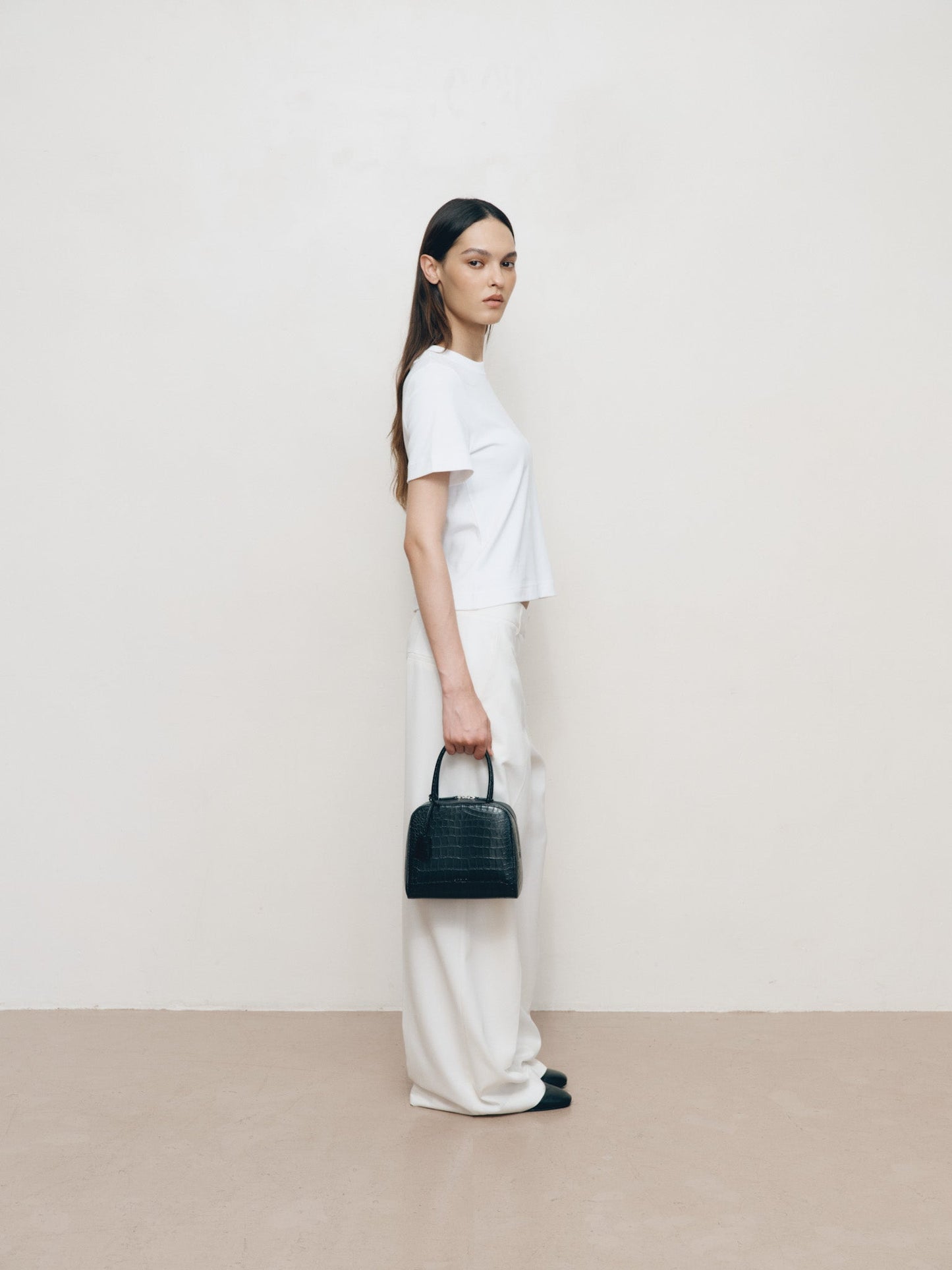 Miro Bag Black Croc