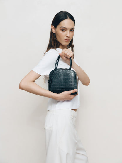 Miro Bag Black Croc