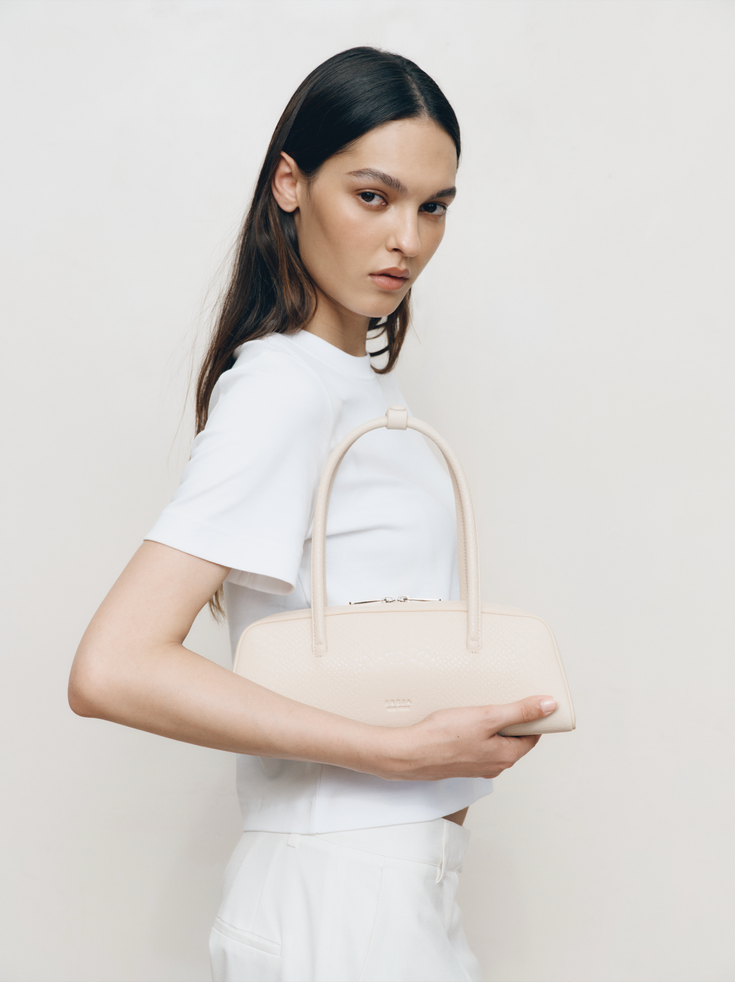 Mercer Bag Oat Croc