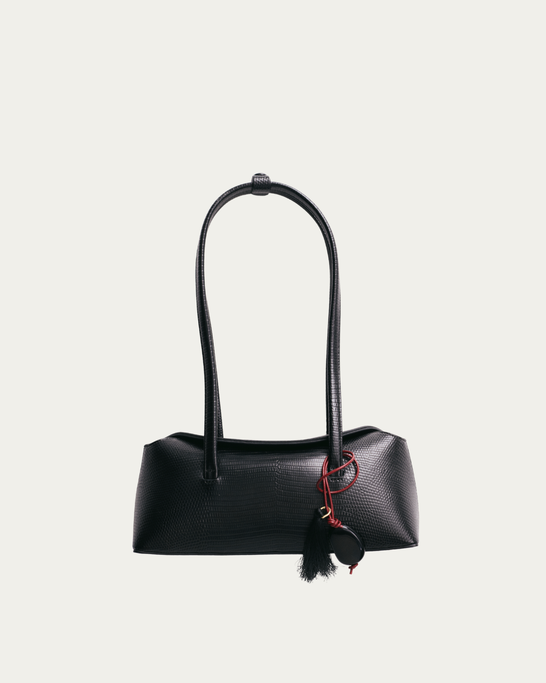 Mini Chrystie Bag Reptile Noir