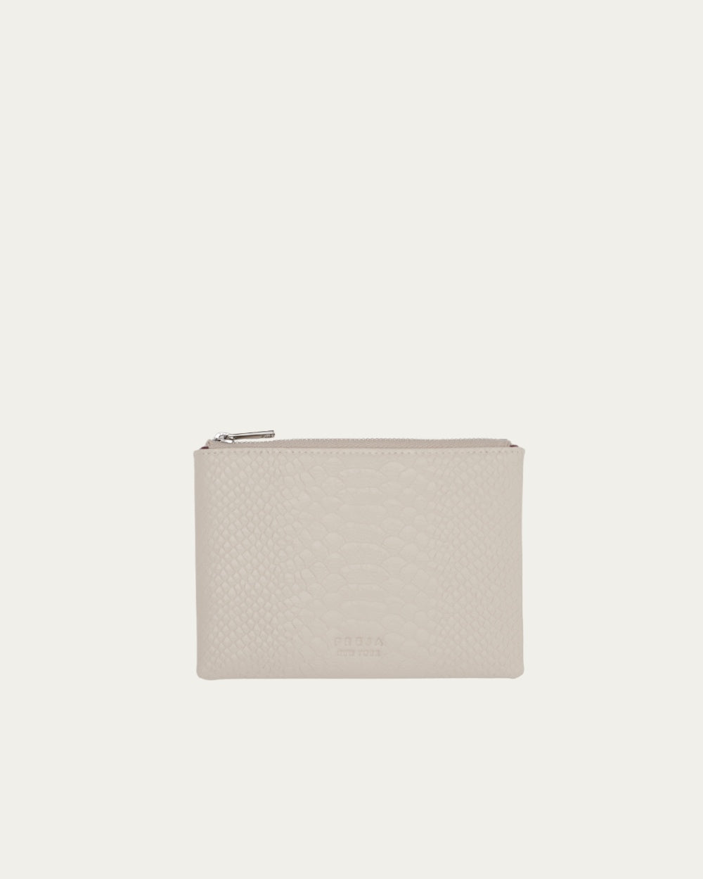 Zip Pouch 8 Oat Croc