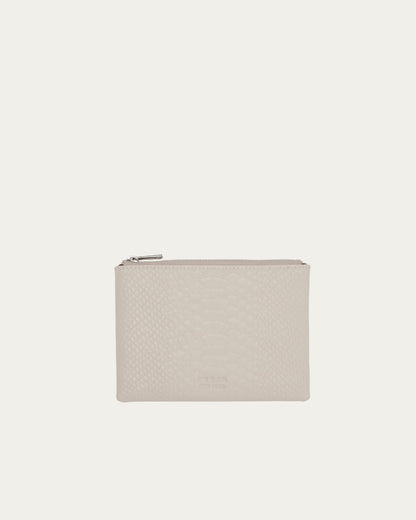 Zip Pouch 8 Oat Croc