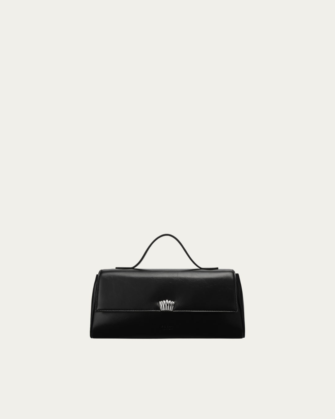 Shell Clutch Black Gloss