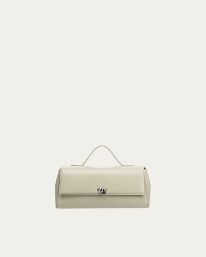 Shell Clutch Linen Gloss