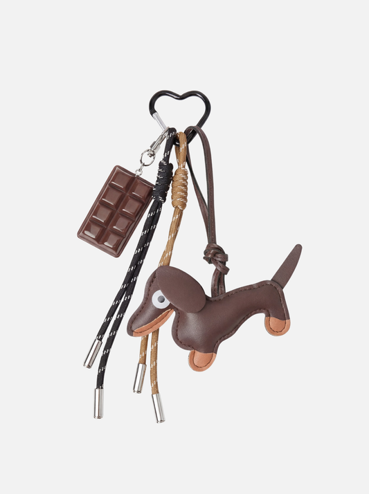 Dachshund bag charm