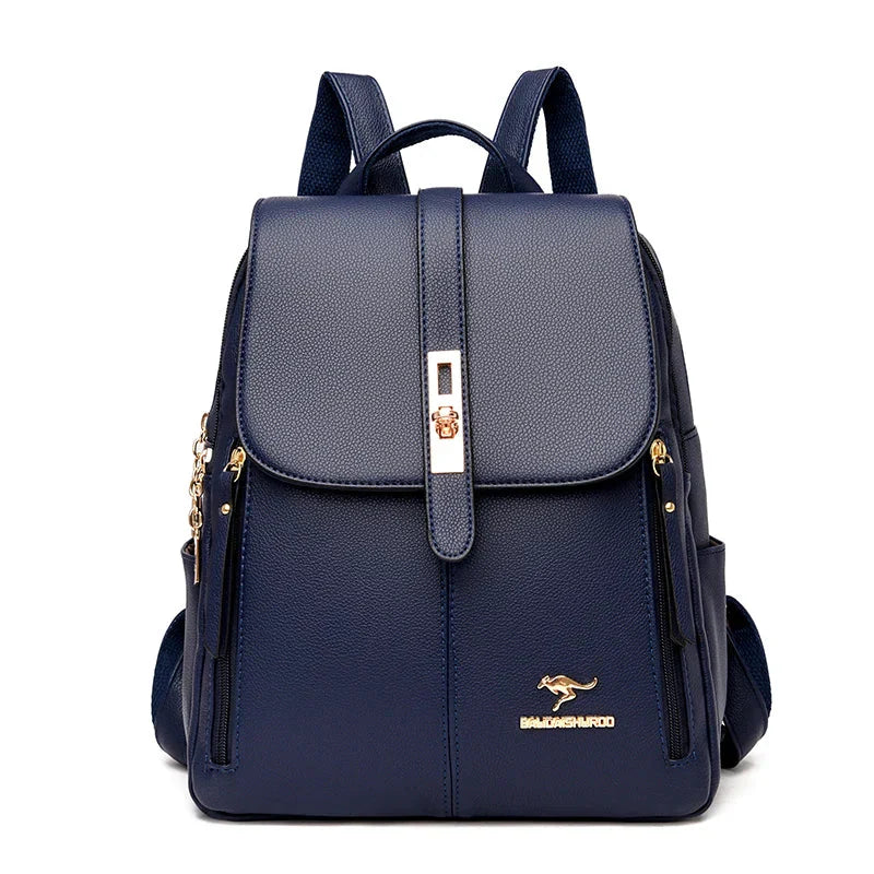Aurora Leather Backpack