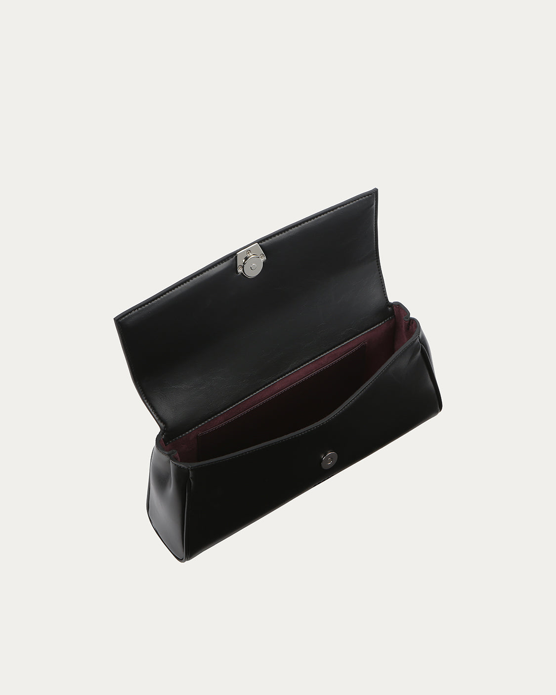 Shell Clutch Black Gloss