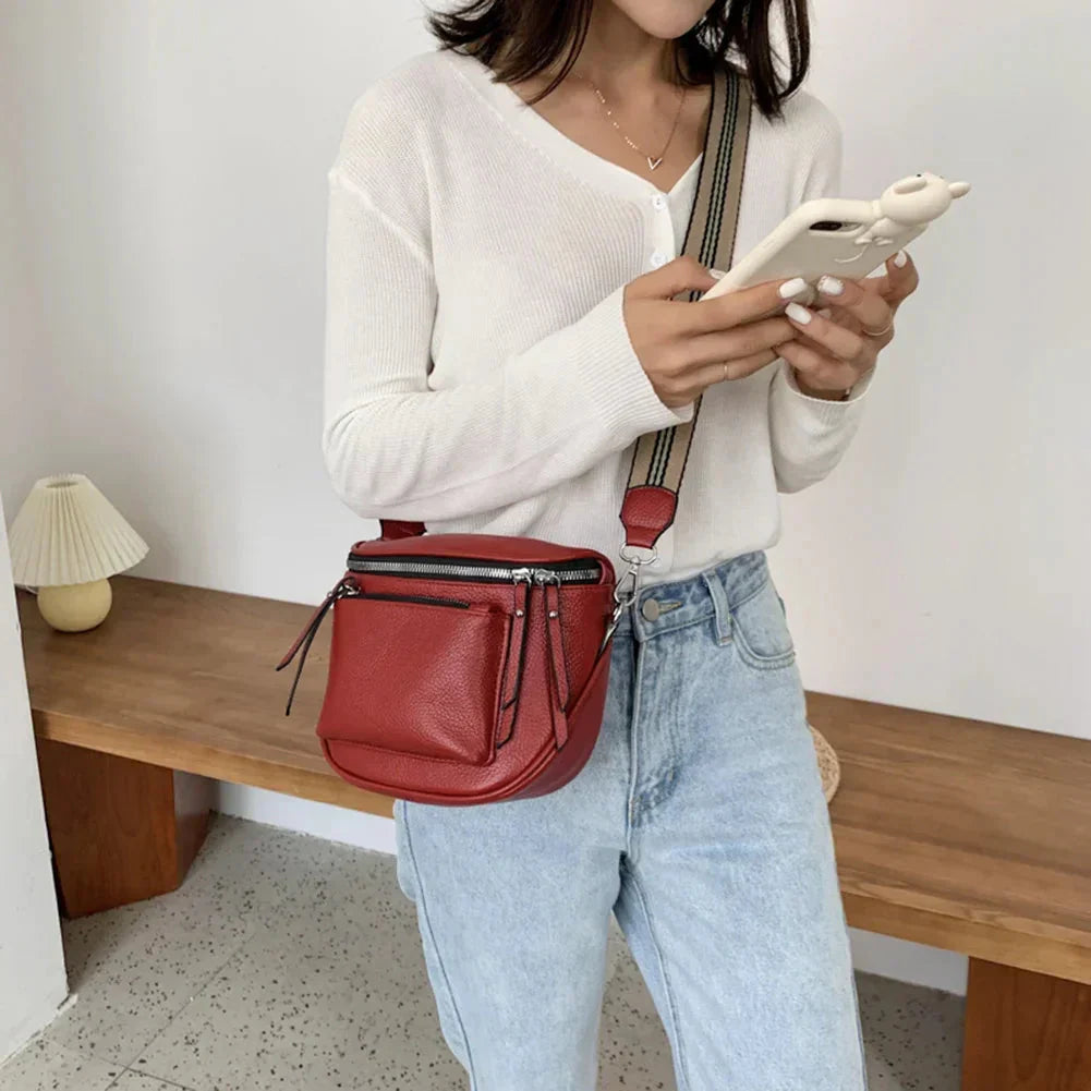 Urban Women's Leather Anti-Theft Bag
