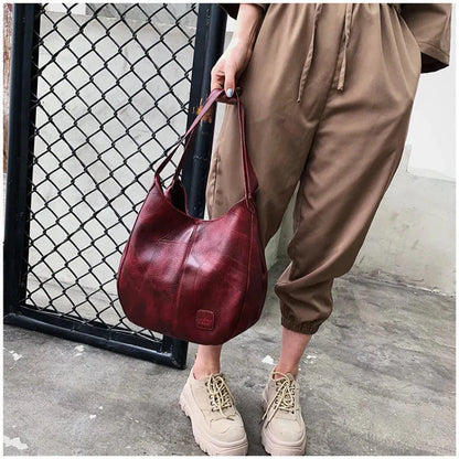 Vintage Leather Women's Handbag